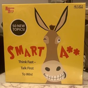 Smart Ass Board Game by University Games New